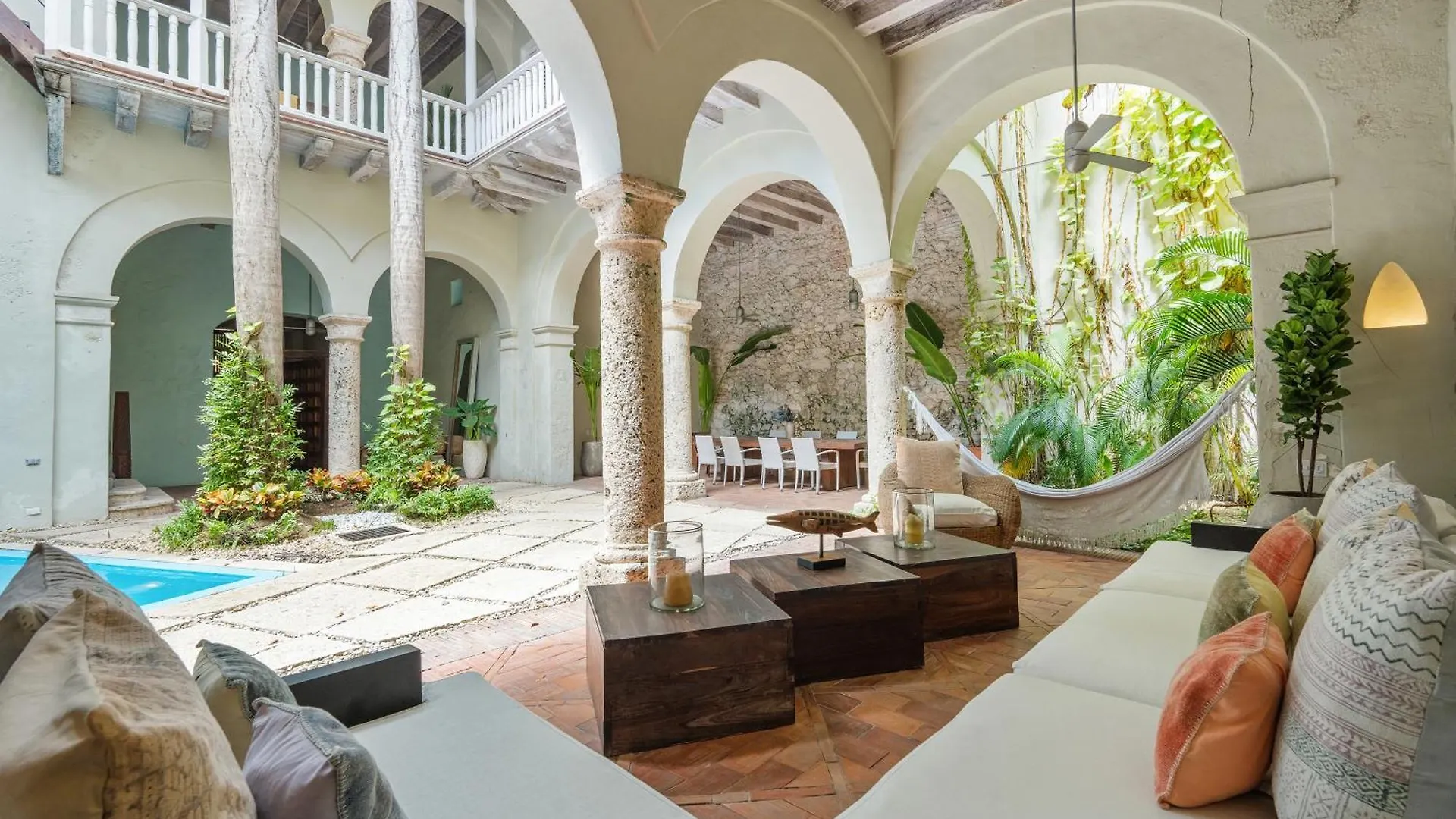 Casa Del Dragon - Luxury Colonial Home Cartagena Cook Included فيلة